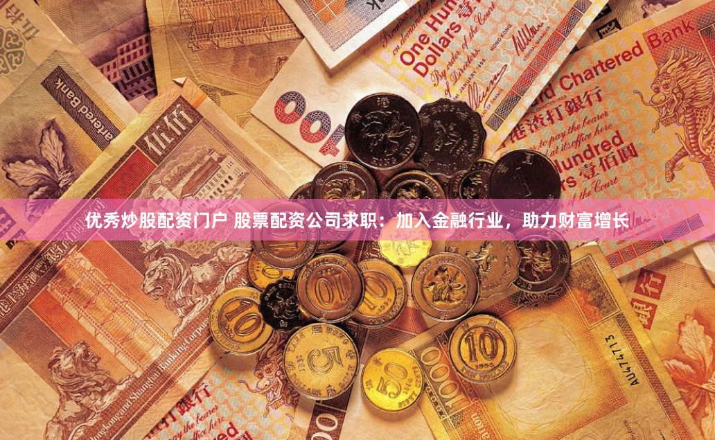 优秀炒股配资门户 股票配资公司求职：加入金融行业，助力财富增长