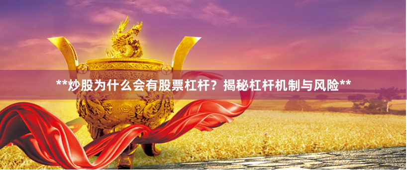 **炒股为什么会有股票杠杆？揭秘杠杆机制与风险**